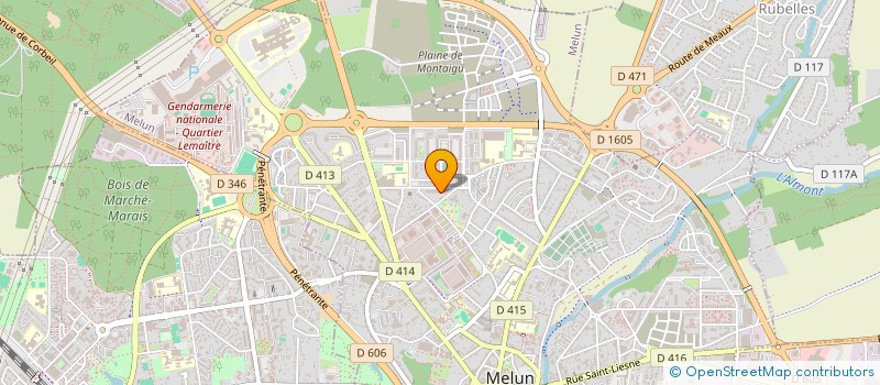 localisation de l'entreprise LA MEDINA à MELUN