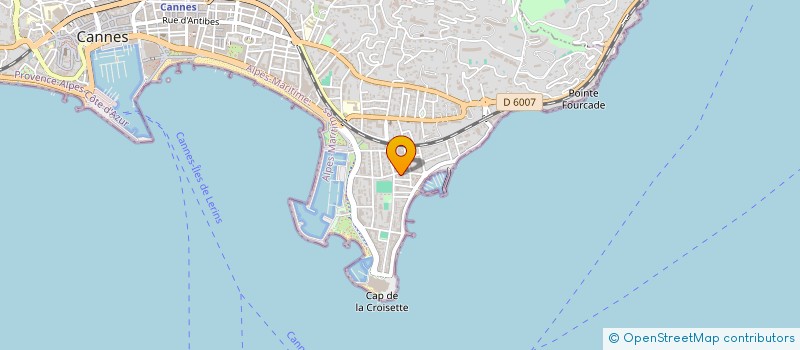 localisation de l'entreprise LA MEDINA à CANNES