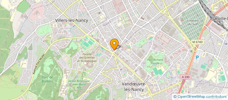 localisation de l'entreprise LA MEDINA  VANDOEUVRE-LES-NANCY