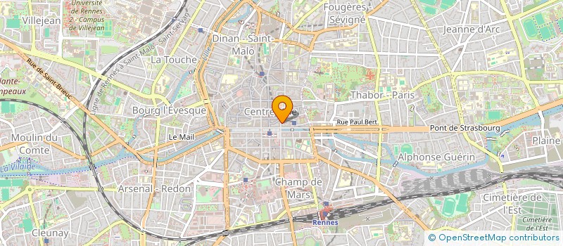 localisation de l'entreprise LA MEDINA  RENNES