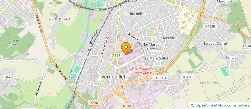 localisation de l'entreprise LA MEDINA à VERNOUILLET