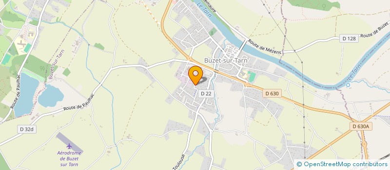 localisation de l'entreprise LA MEDITERRANEE à BUZET-SUR-TARN