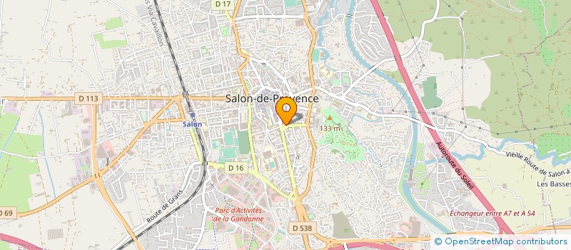 localisation de l'entreprise LA MEDITERRANEENNE à SALON-DE-PROVENCE