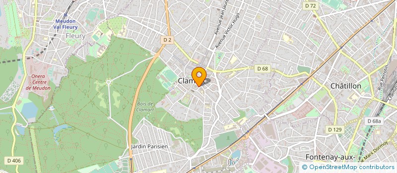 localisation de l'entreprise LA MEDITERRANEENNE à CLAMART