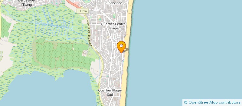 localisation de l'entreprise LA MEDITERRANEENNE D EXPLOITATION  CANET EN ROUSSILLON