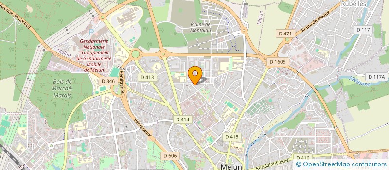 localisation de l'entreprise LA MEDITERRANEENNE DE MONTAIGU à MELUN