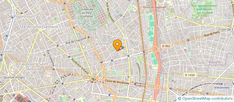 localisation de l'entreprise LA MEDUSA  PARIS