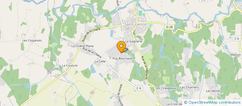 localisation de l'entreprise LA MEDUSAE à SAINT-GENCE