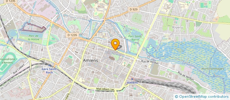localisation de l'entreprise LA MEDUSE à AMIENS