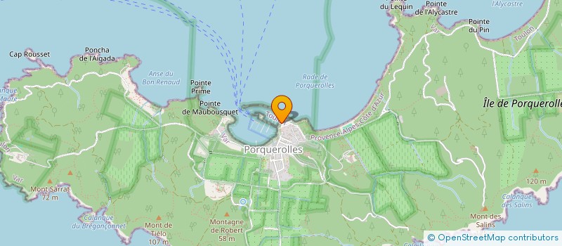 localisation de l'entreprise LA MEDUSE à HYERES