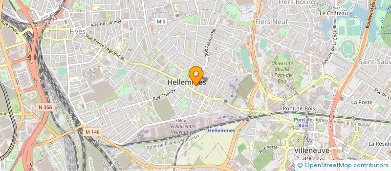 localisation de l'entreprise LA MEDUSE PRODUCTIONS à LILLE