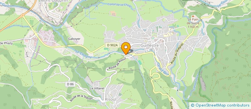 localisation de l'entreprise LA MEGISSERIE PAYSANNE - PEAUX DES HAUTES VALLEES  PUY-SANIERES