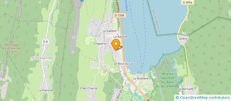 localisation de l'entreprise LA MEIJE  TALLOIRES-MONTMIN