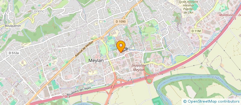 localisation de l'entreprise LA MEIJOU  MEYLAN