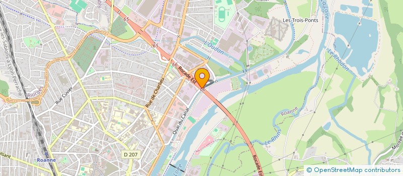 localisation de l'entreprise LA MEILLEURE AUTO à ROANNE