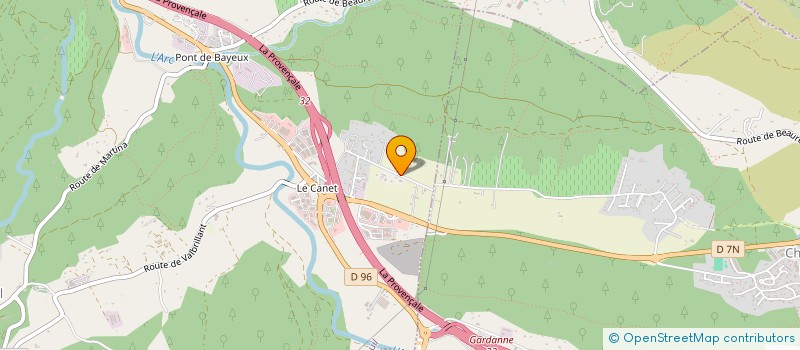 localisation de l'entreprise LA MELISSANE  MEYREUIL