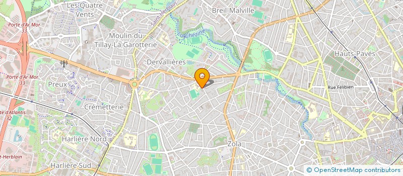 localisation de l'entreprise LA MELLINET NANTES à NANTES