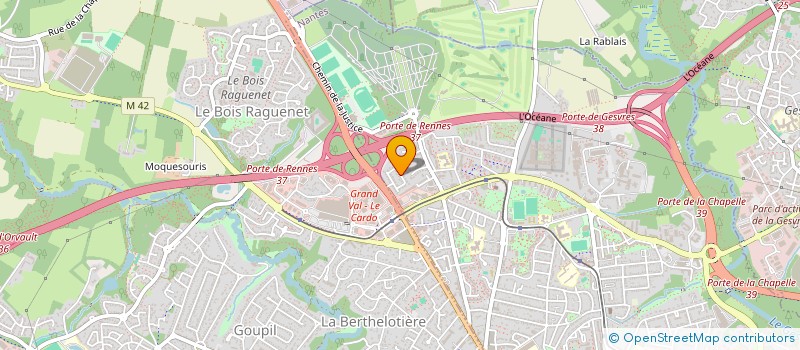localisation de l'entreprise LA MELODIE DE LA JOIE MADAGASCAR à NANTES