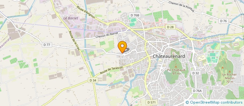 localisation de l'entreprise LA MELODIE DES TOUT PETITS à CHATEAURENARD