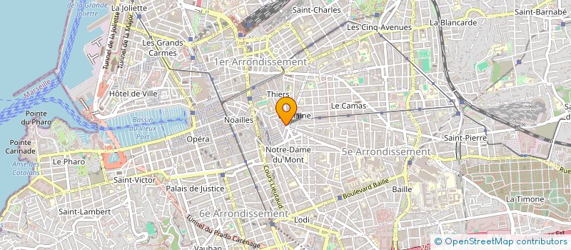 localisation de l'entreprise LA MELODIE FRANCAISE GOUNOD A POULENC à MARSEILLE