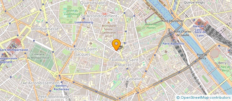 localisation de l'entreprise LA MELONNE  PARIS 5