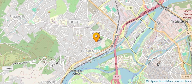 localisation de l'entreprise LA MELPOMENE à LE BAN-SAINT-MARTIN