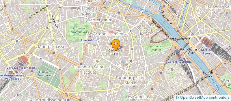 localisation de l'entreprise LA MEMOIRE COURTE  PARIS