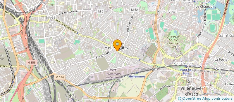 localisation de l'entreprise LA MEMOIRE D'HELLEMMES à LILLE