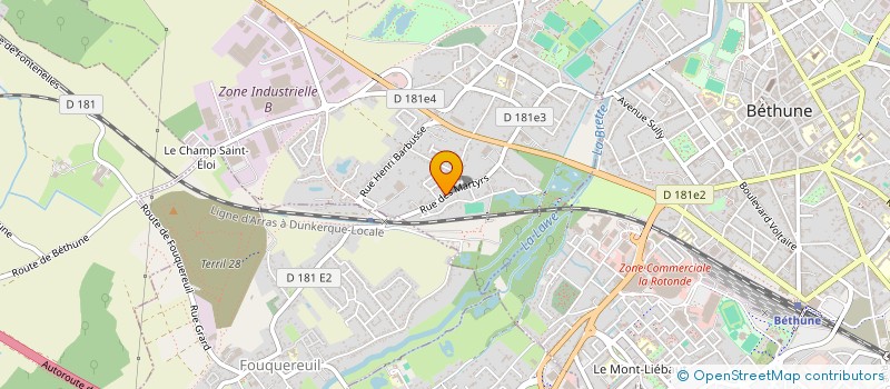 localisation de l'entreprise LA MEMOIRE DE NOS HEROS  ANNEZIN