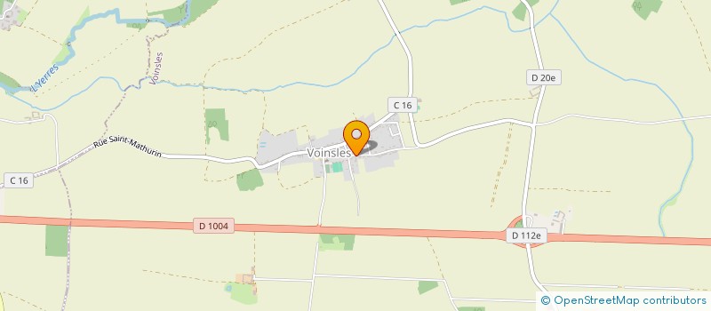 localisation de l'entreprise LA MEMOIRE NEUVE  VOINSLES