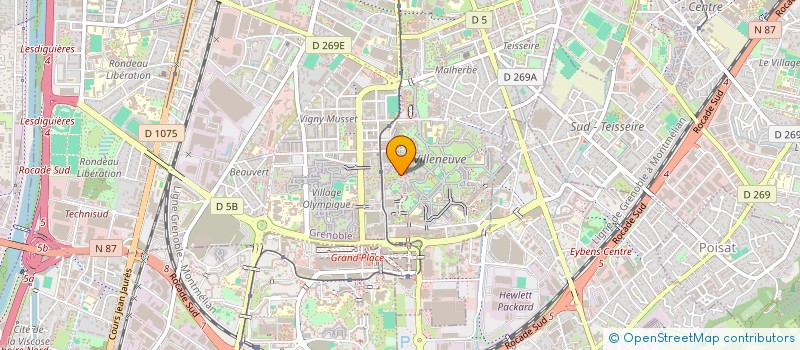 localisation de l'entreprise LA MEMOIRE VIVE à GRENOBLE