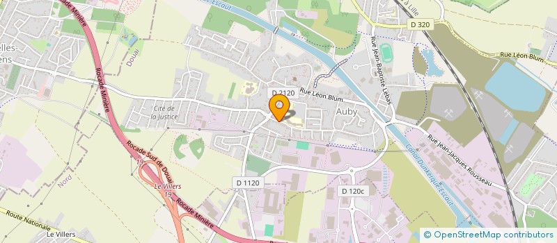 localisation de l'entreprise LA MENAGERE ASTURIENNE à AUBY