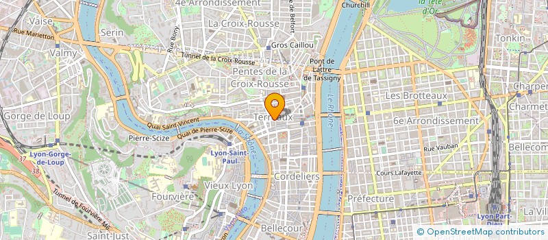 localisation de l'entreprise LA MENARA à LYON