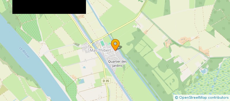 localisation de l'entreprise LA MENARA à ARLES