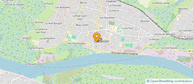 localisation de l'entreprise LA MENARDAIS CAMBIER à COUERON