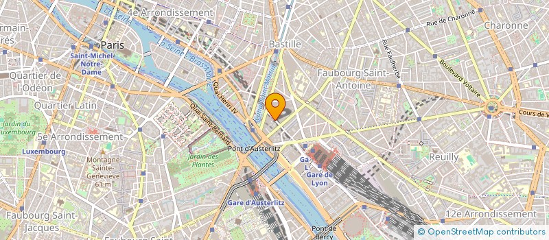 localisation de l'entreprise LA MENTEUSE  PARIS