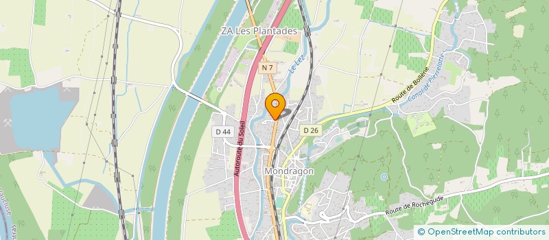 localisation de l'entreprise LA MENUIS'HIER à MONDRAGON