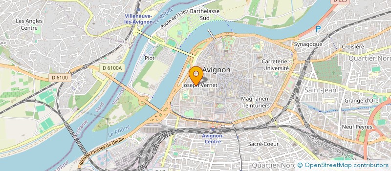 localisation de l'entreprise LA MENUISERIE 1741  AVIGNON