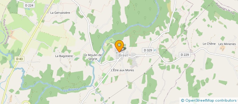 localisation de l'entreprise LA MENUISERIE à ATHIS-VAL DE ROUVRE