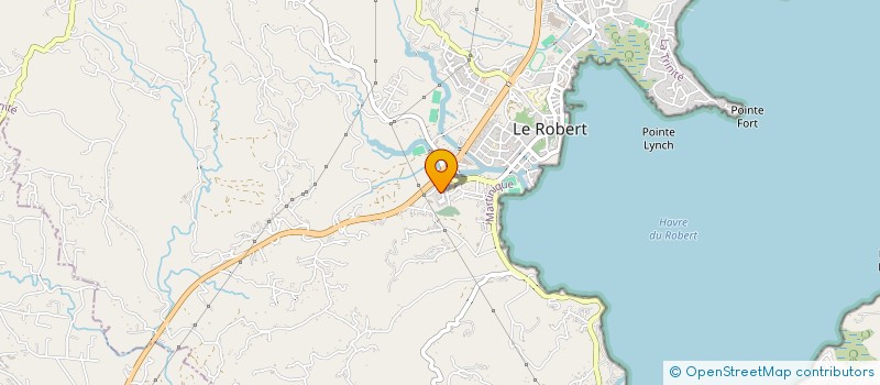 localisation de l'entreprise LA MENUISERIE DES ANTILLES à LE ROBERT