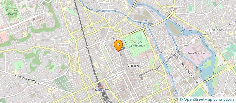 localisation de l'entreprise LA MER EGEE à NANCY