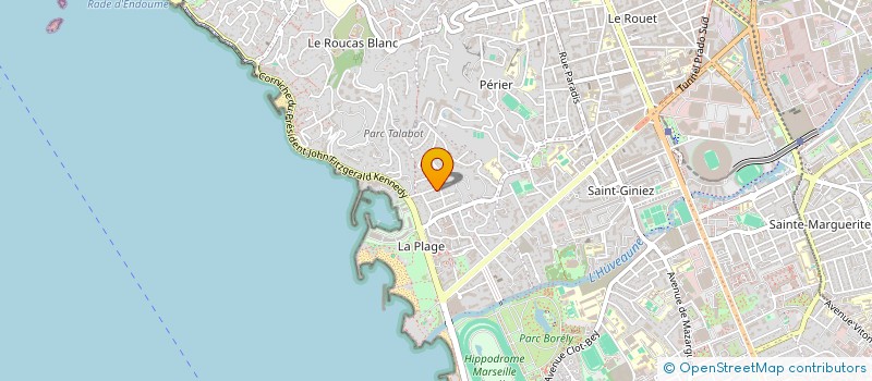 localisation de l'entreprise LA MER MES à MARSEILLE