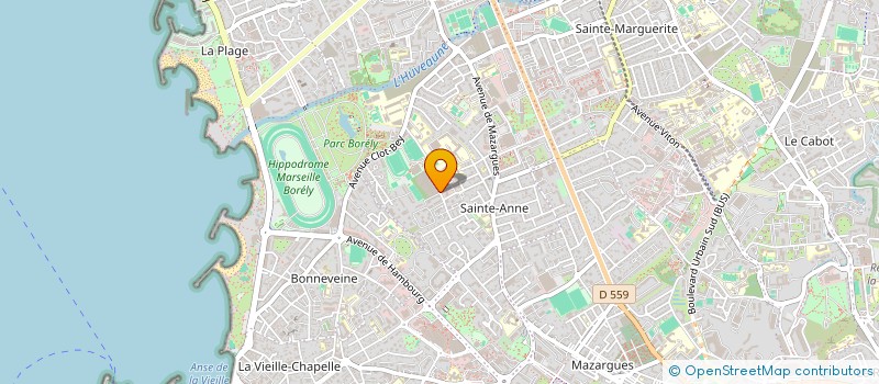 localisation de l'entreprise LA MER POUR TOUS  MARSEILLE