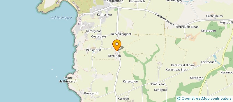 localisation de l'entreprise LA MER POUR TOUS # CHANT'ALL TOGETHER  PLOUMOGUER