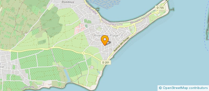 localisation de l'entreprise LA MER-VEILLE EN RE  RIVEDOUX-PLAGE