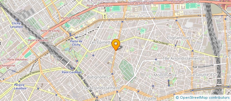 localisation de l'entreprise LA MERCERIE  PARIS