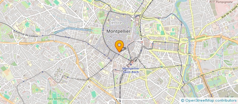 localisation de l'entreprise LA MERCERIE à MONTPELLIER