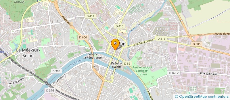 localisation de l'entreprise LA MERCERIE CREATIVE à MELUN