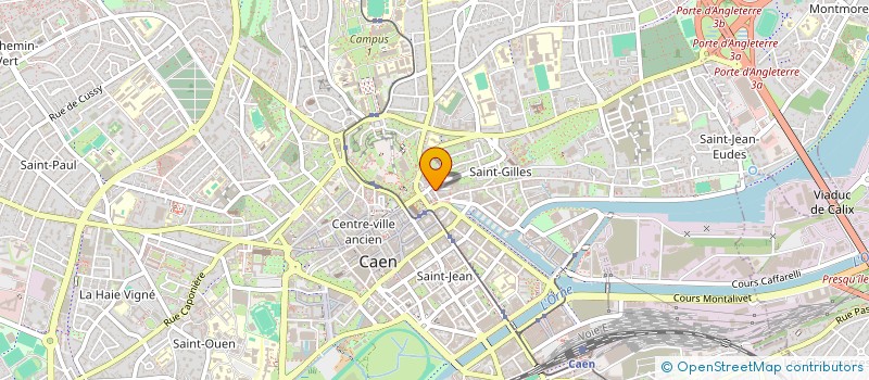 localisation de l'entreprise LA MERCERIE DU VAUGUEUX à CAEN