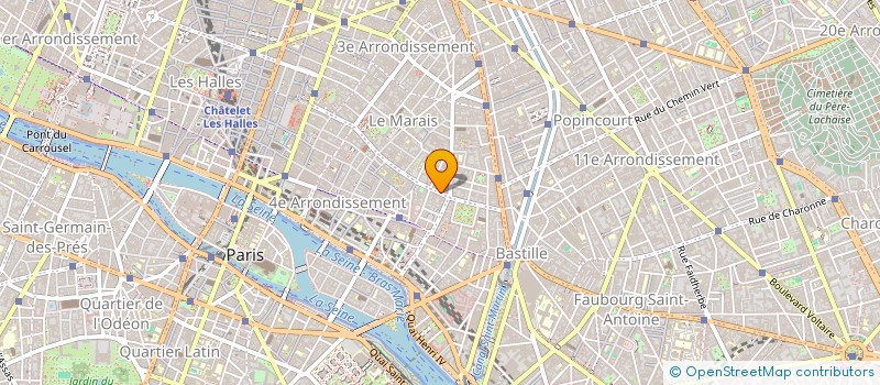 localisation de l'entreprise LA MERCERIE PARISIENNE à PARIS